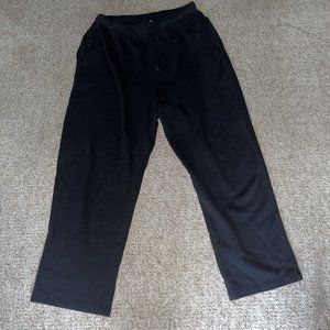 Woman Within Women's Sz 18/20/L Elastic-Waist Soft Knit Pant Black